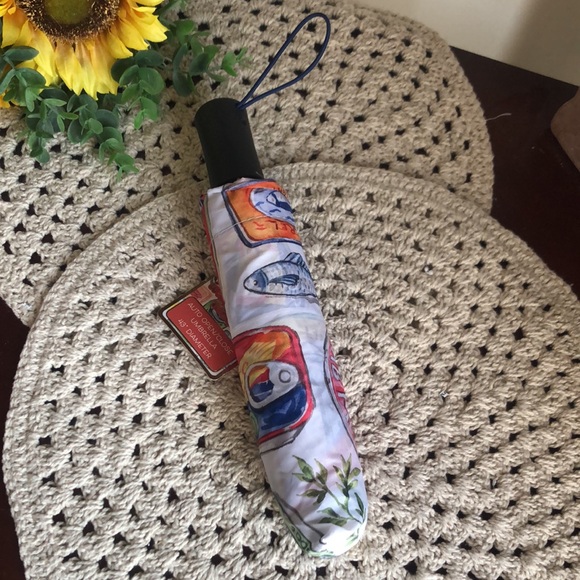 Colorful SARDINE Printed Umbrella - Picture 1 of 8